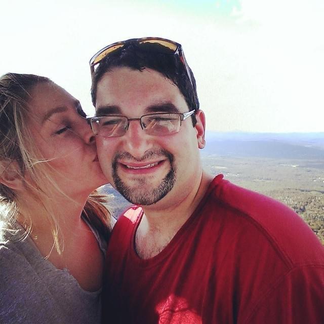 Branden's first hike in Vermont!