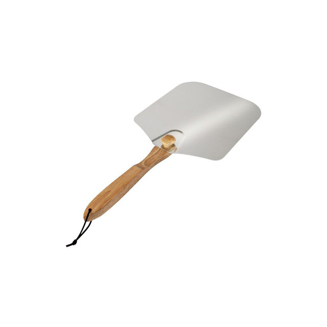 Old Stone Aluminum Pizza Peel w/ Folding Handle, 12x14-Inch