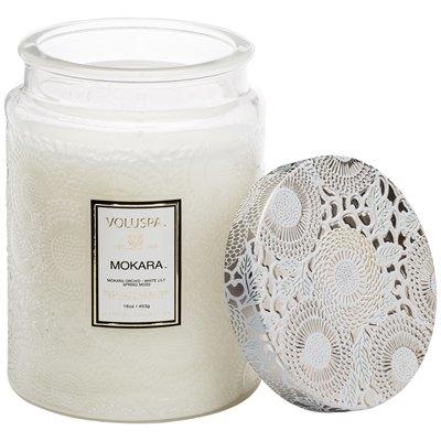 Voluspa® Large Glass Jar Candle - Mokara