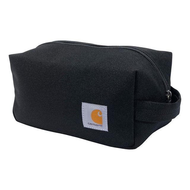 Carhartt, Durable Toiletry Organizer Bag, Travel Kit (Black), One Size