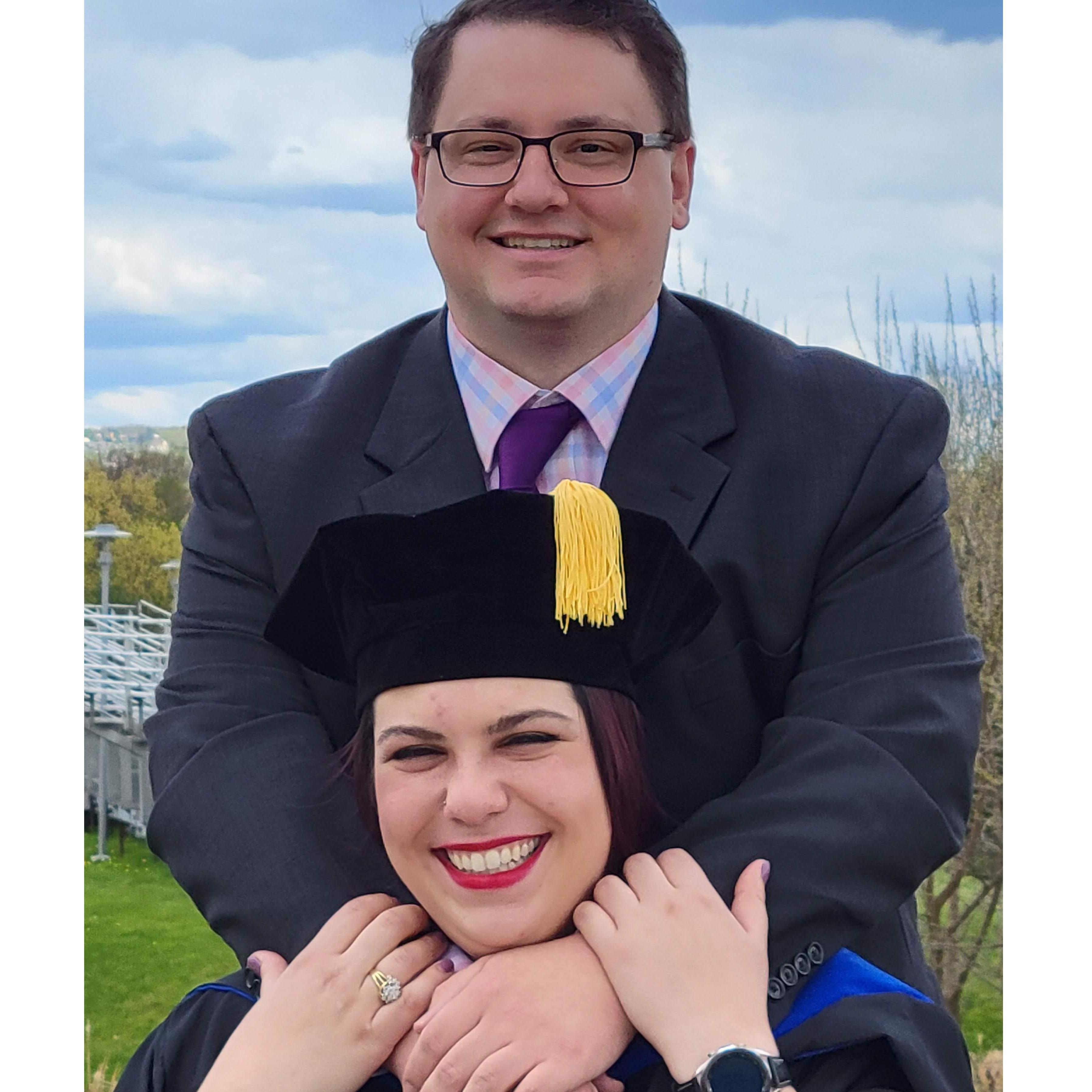 Kate's graduation May 2021