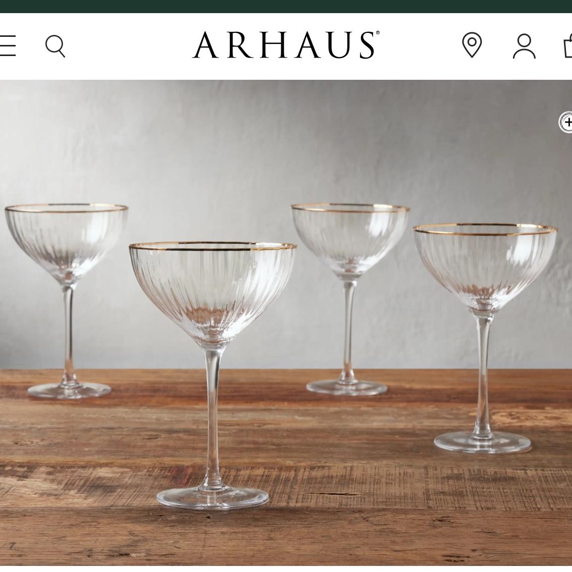 Anisa Cocktail Glasses (Set of 4)