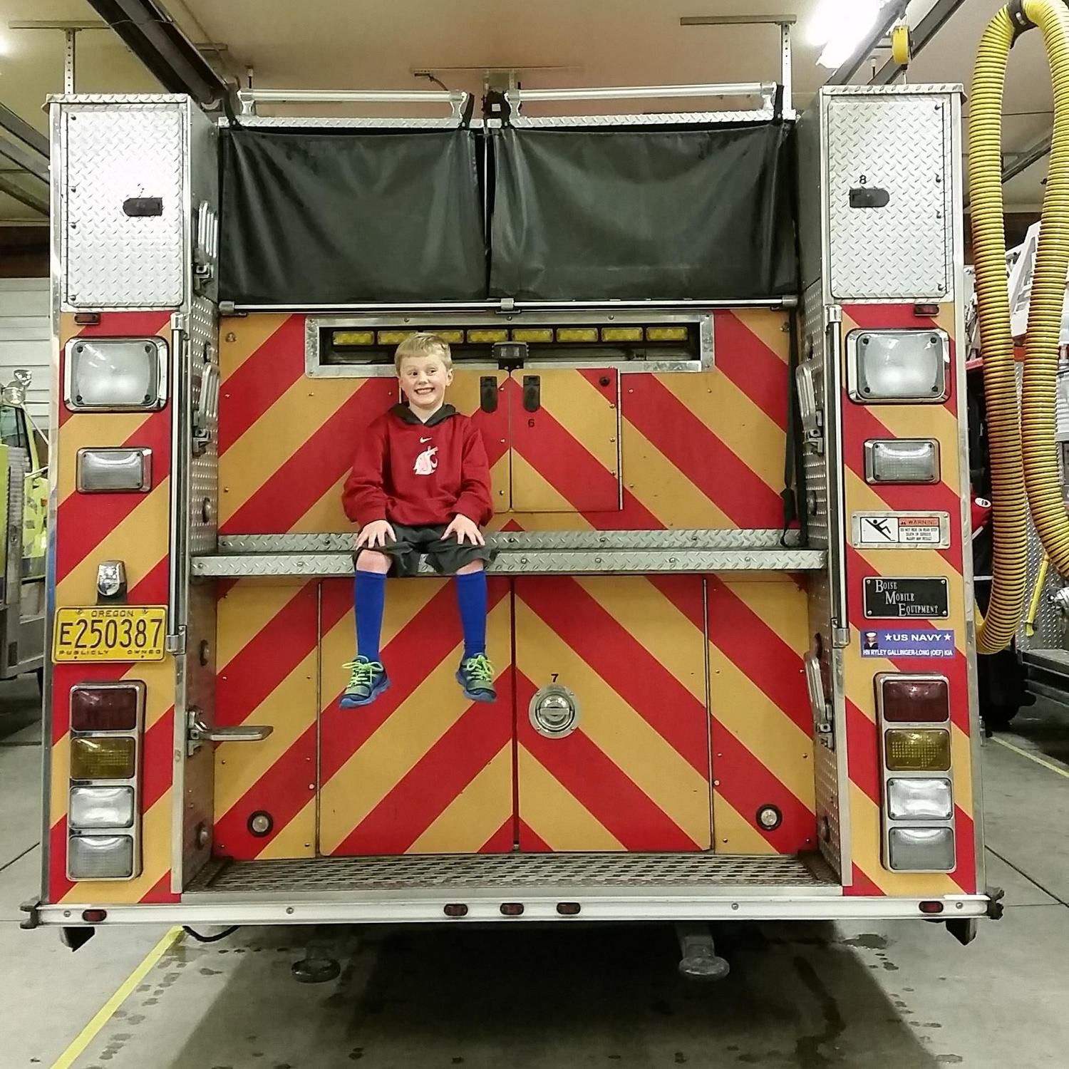 Carson, that crazy-fun Nephew!
