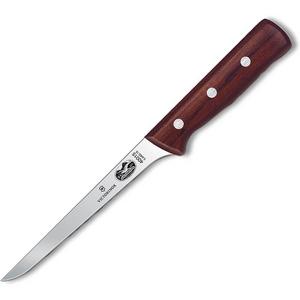 Victorinox 40015 Boning Knife 6" blade straight narrow flexible blade rosewood h