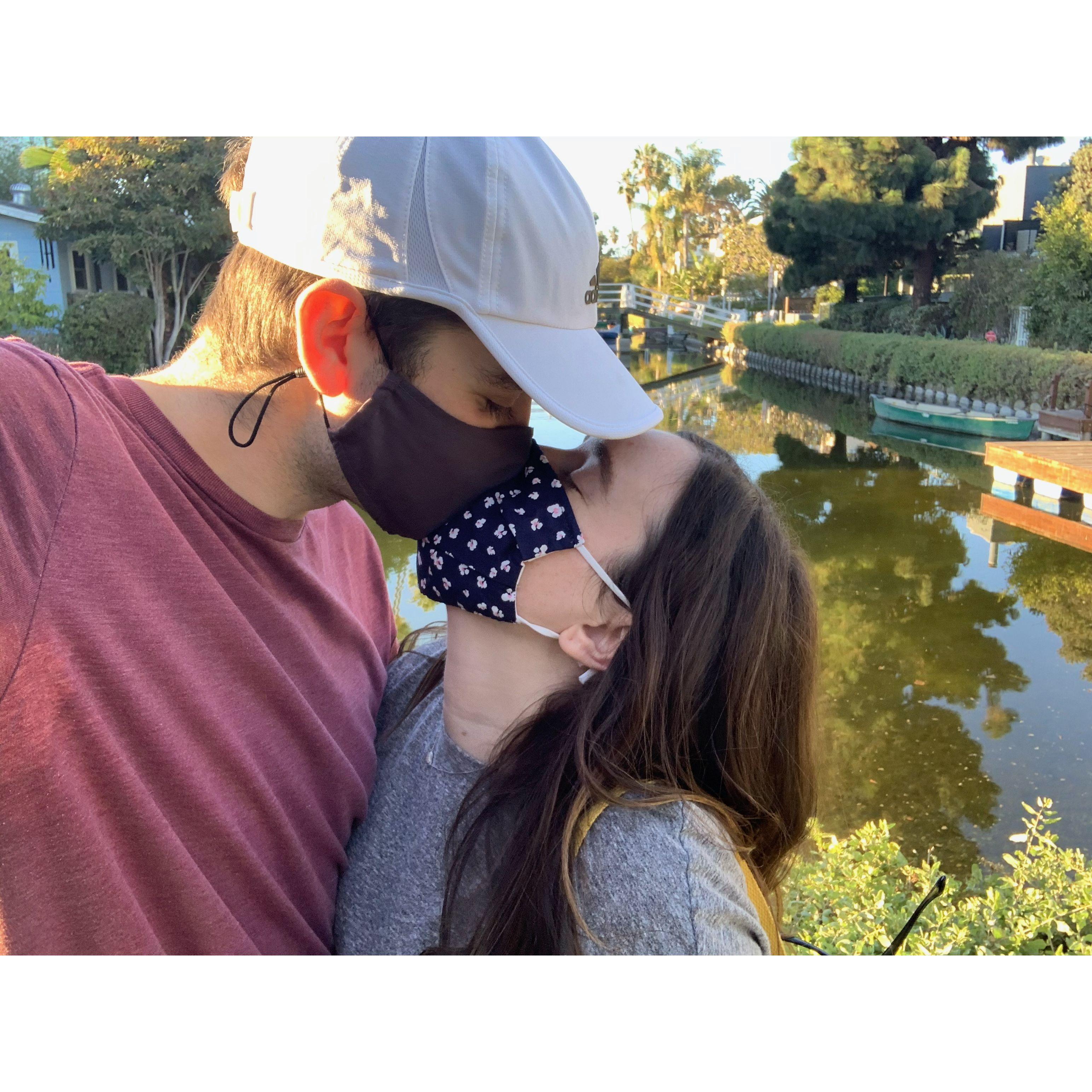 Love in the time of Corona.