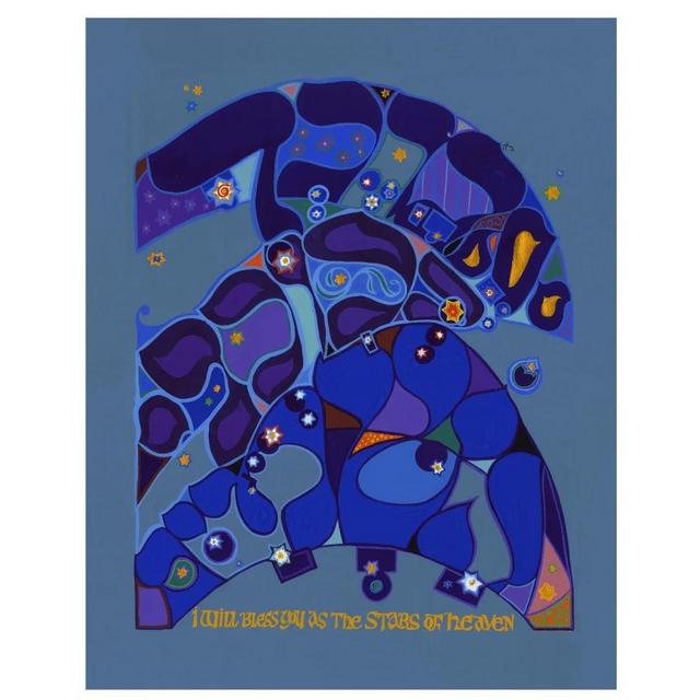 Stars of Heaven Print by Mordechai Rosenstein