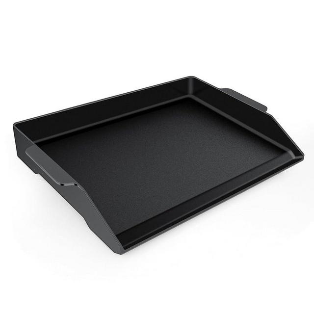 Universal Cast Iron Griddle 23" X 16",Pre-Seasoned Nonstick Coating Griddle Stove Top Griddle For All Gas Grills And 4 Burner Range Oven,Cast Iron Griddle For Stove Top With Extra High Sidewalls