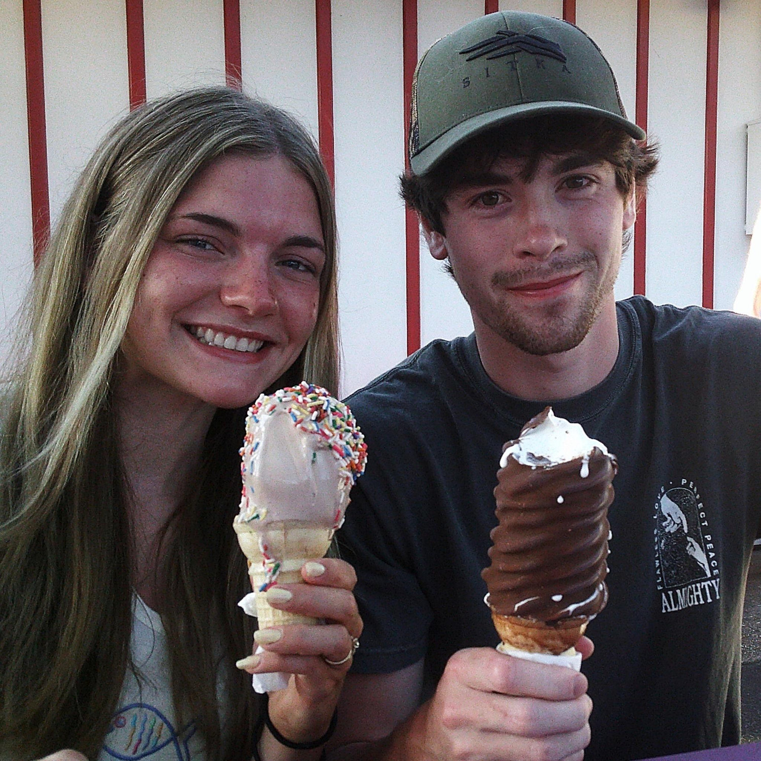 Dairy Rippl date with mom & dad!