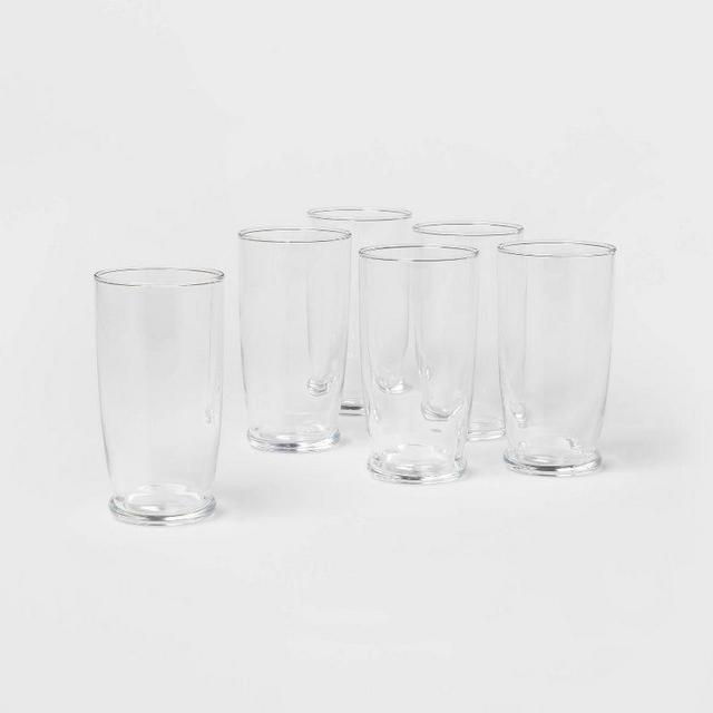 6pk Lenoir Glasses - Threshold™