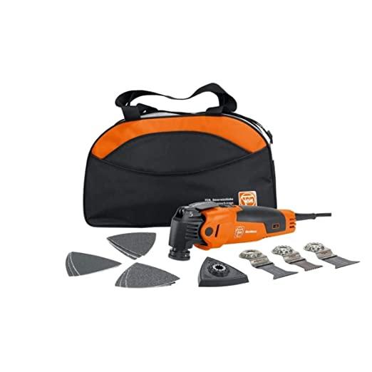 Fein Multimaster Tool MM 500 Start Q Oscillating Kit - 350W High-Performance Corded Multi Tool for Interior Construction and Renovation