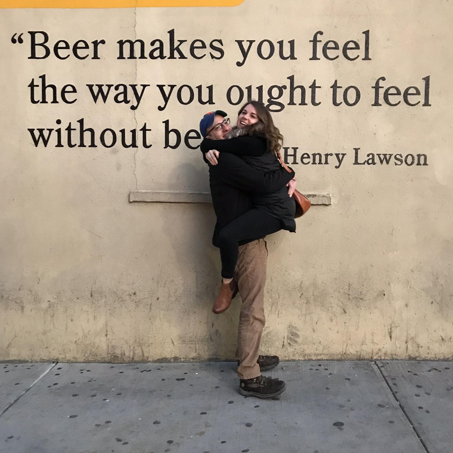 Brooklyn Brewery. February 2018