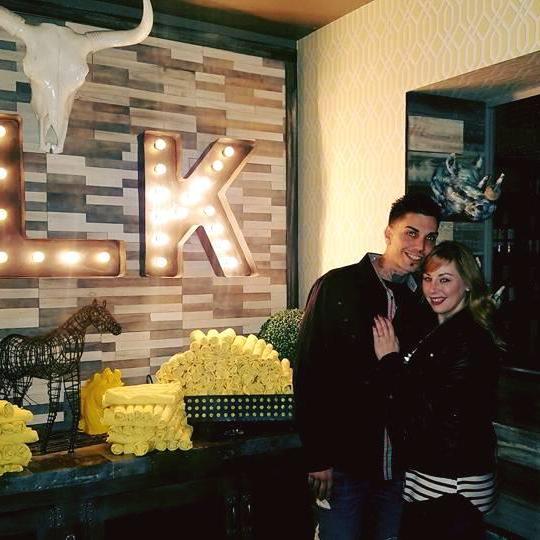 Right after Ricky proposed!