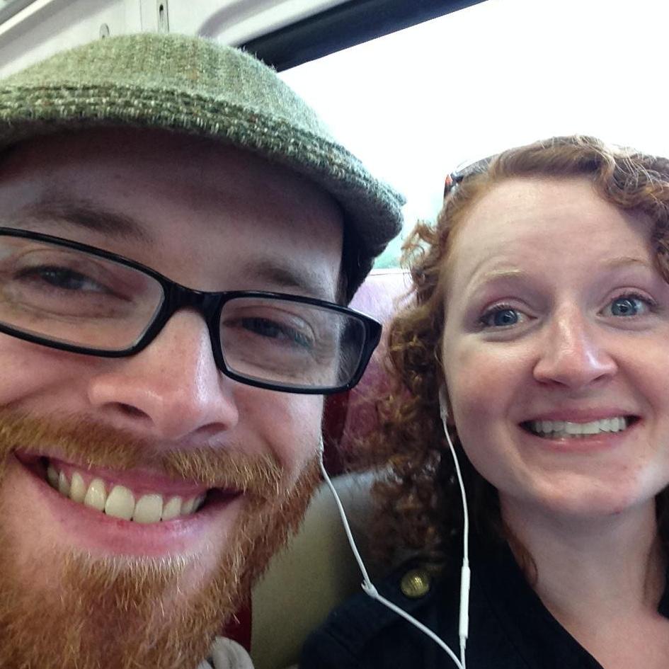 On the train into NYC