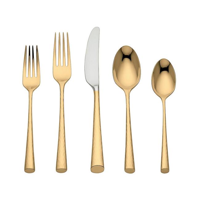 Marchesa by Lenox Imperial Caviar Gold 20-PC Flatware set, Service for 4