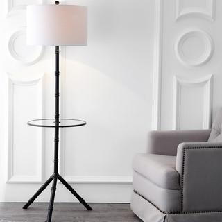 Hall Floor Lamp with End Table