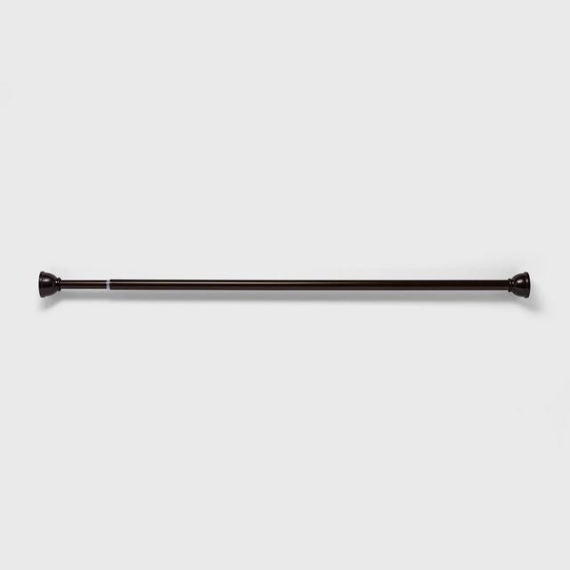 72" Rust Proof Dual Mount Stainless Steel Shower Curtain Rod Bronze - Threshold™