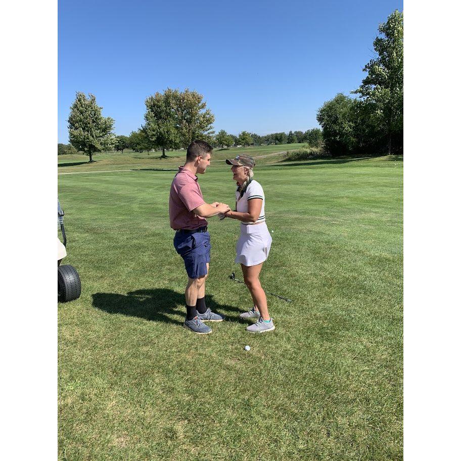 The day we got engaged September 18, 2022