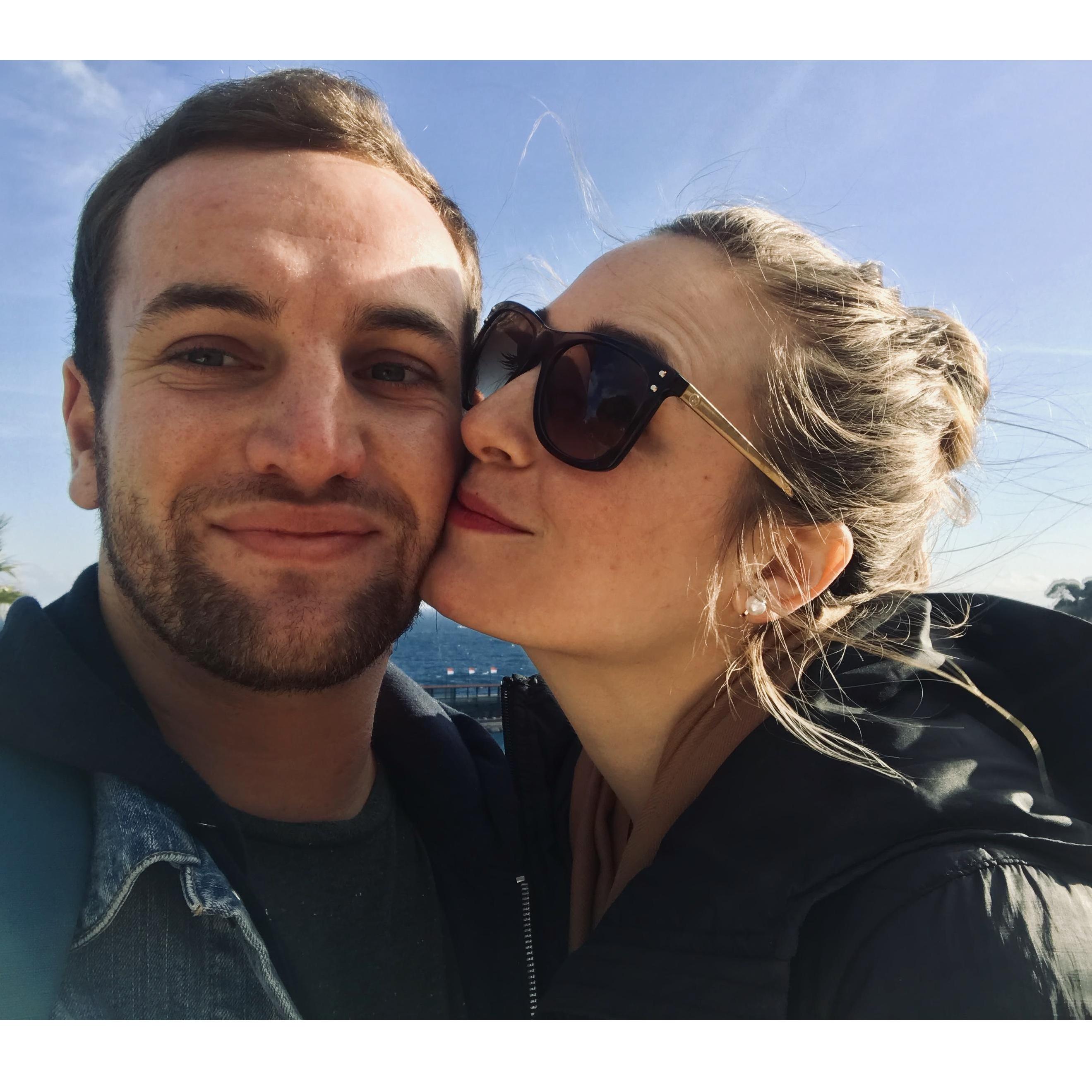 Loved up in Monaco