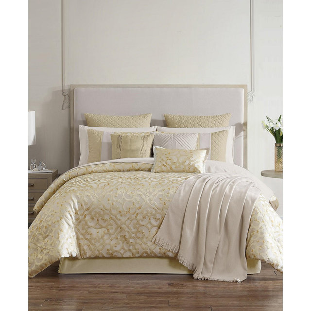 Hallmart Collectibles Caroline 14-Pc. Comforter Set, King