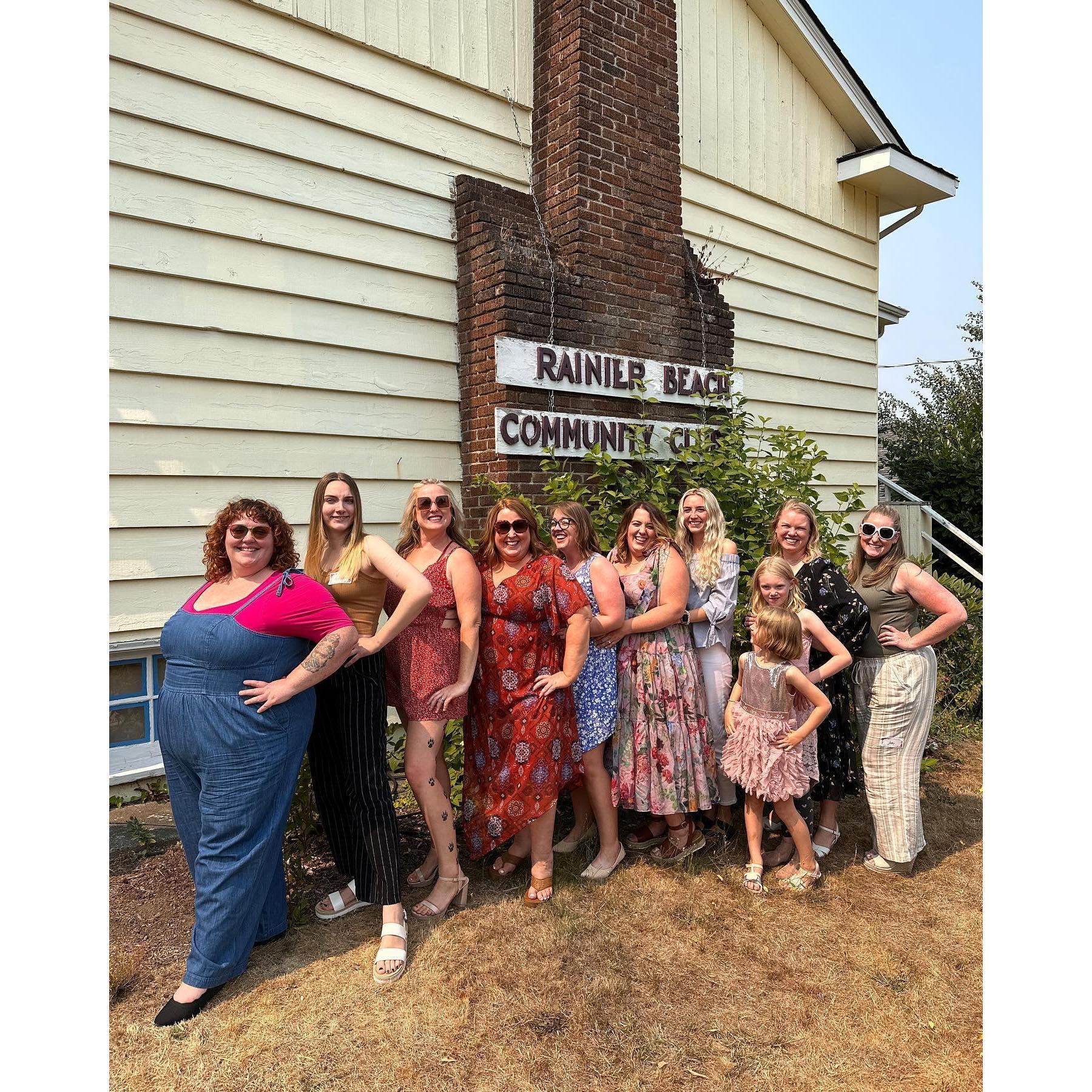 The Bridesmaids and the Bride <3