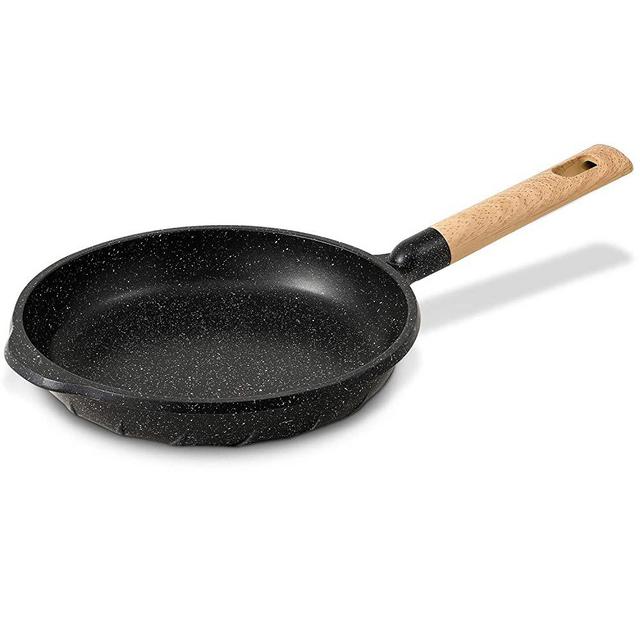 Nonstick Frying Pan 100% PFOA Free Cookware Induction Skillet Fry Pan 11 Inch - Black