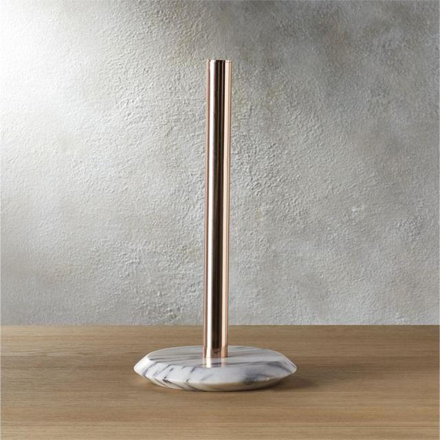 marble paper towel holder