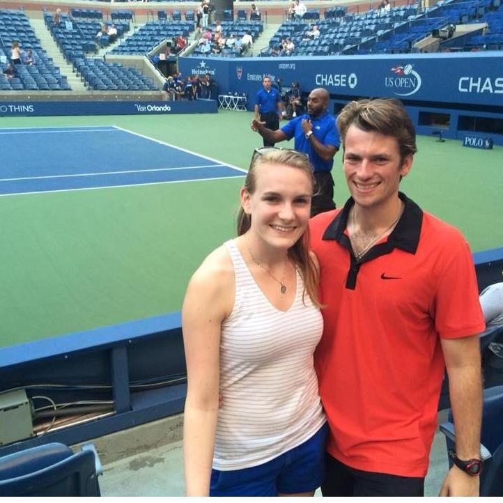 1st time at the US Open for Alison in 2015!