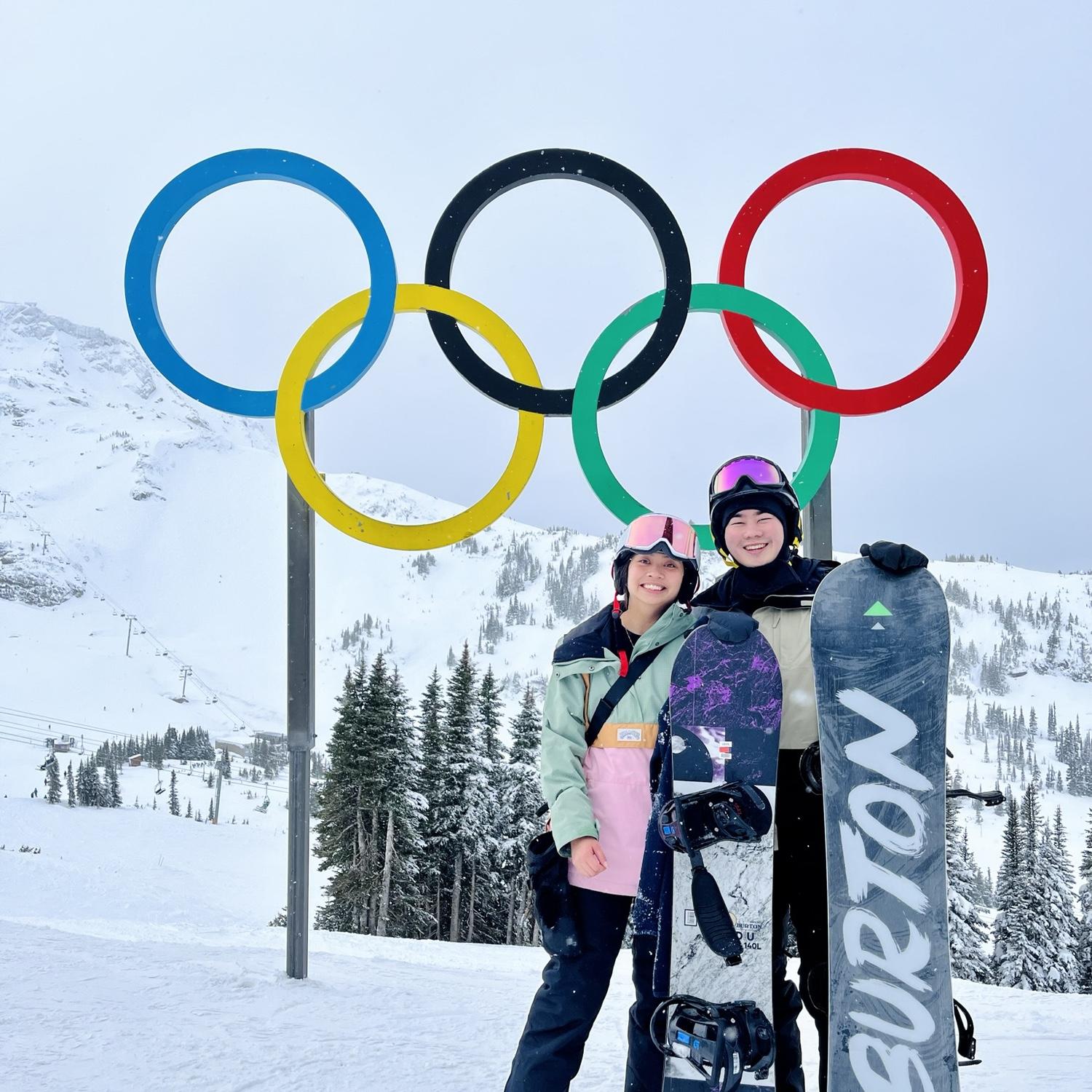 January 2023: first snowboard