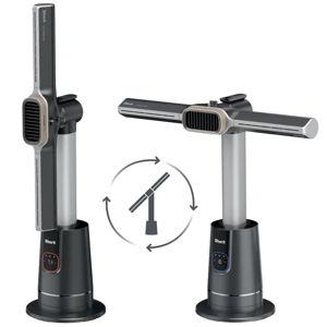 Shark - TurboBlade Cool + Heat – 2-in-1 Bladeless Tower Fan & Space Heater for Customizable Year-Round Indoor Use - Charcoal