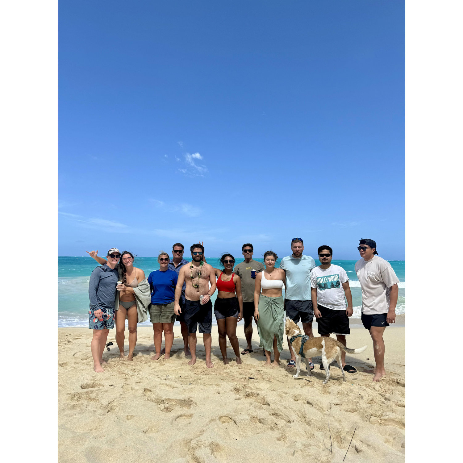 Ben's surprise beach birthday party in Oahu