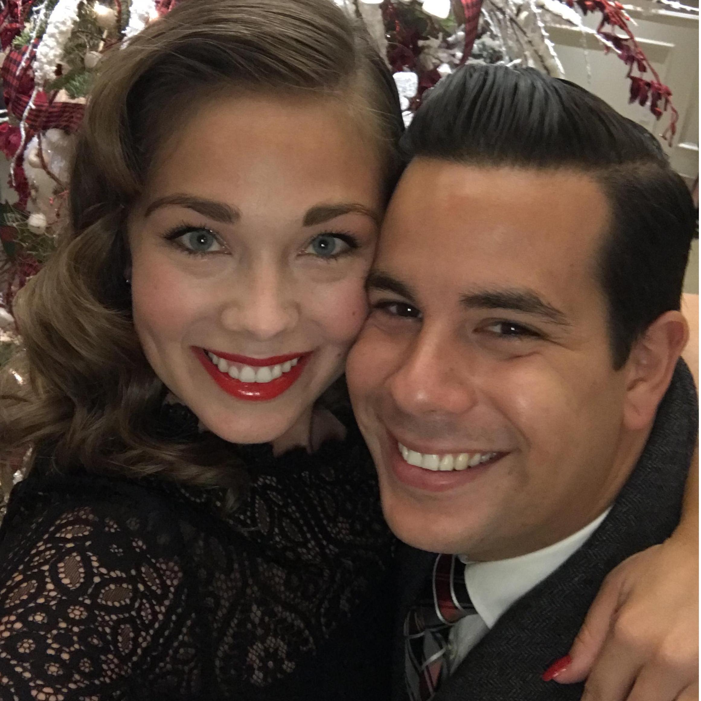 First Christmas as an engaged couple!