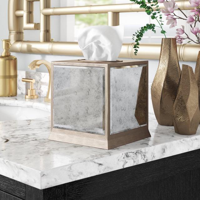 Strafford Glass Tissue Box Cover