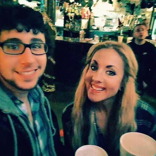 Our first night out in NYC together.