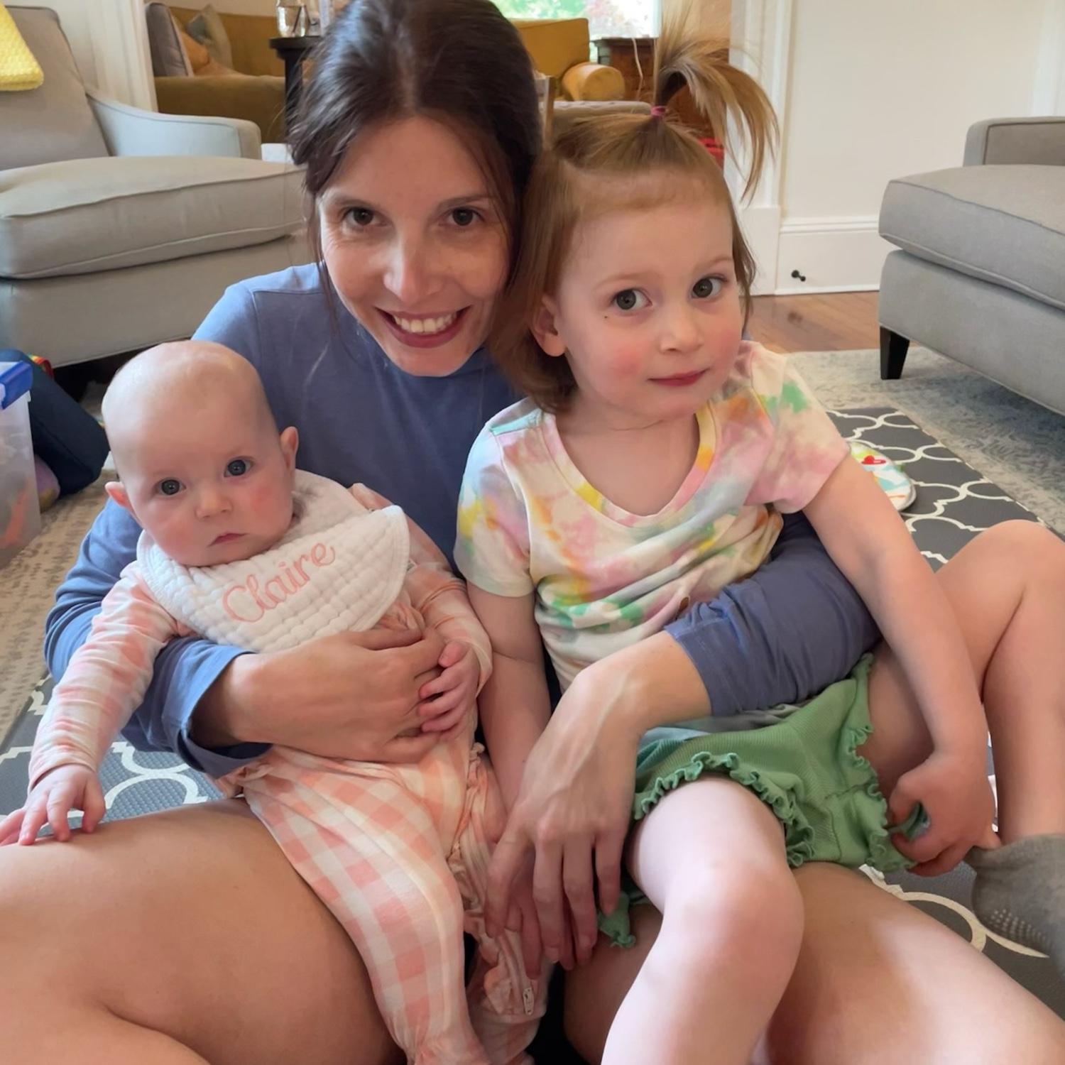 Auntie with the flower girls