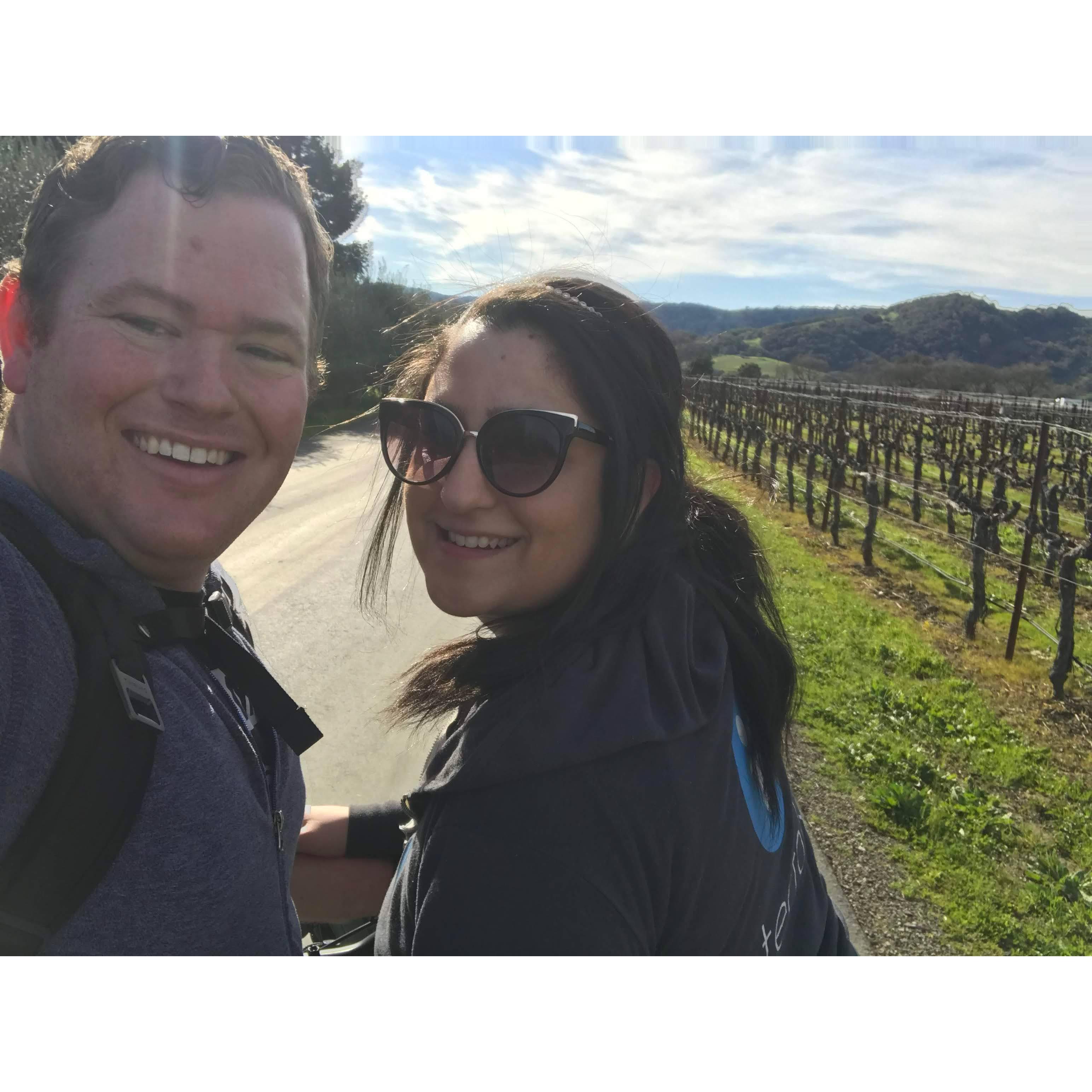 Napa, CA because this is proof that we go as often as we can!
