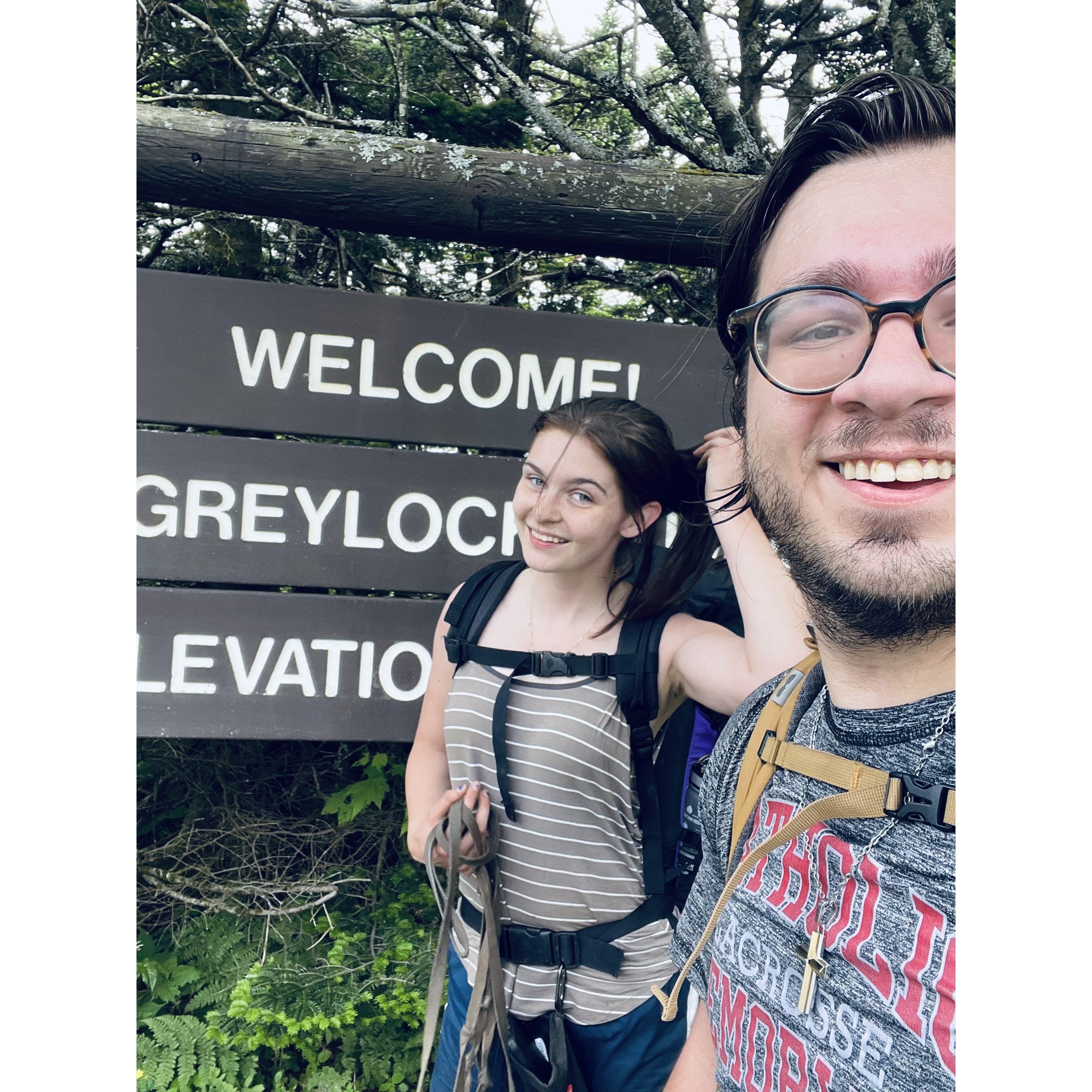 Hiking/camping 4000 ft Mt.Greylock summit, MA