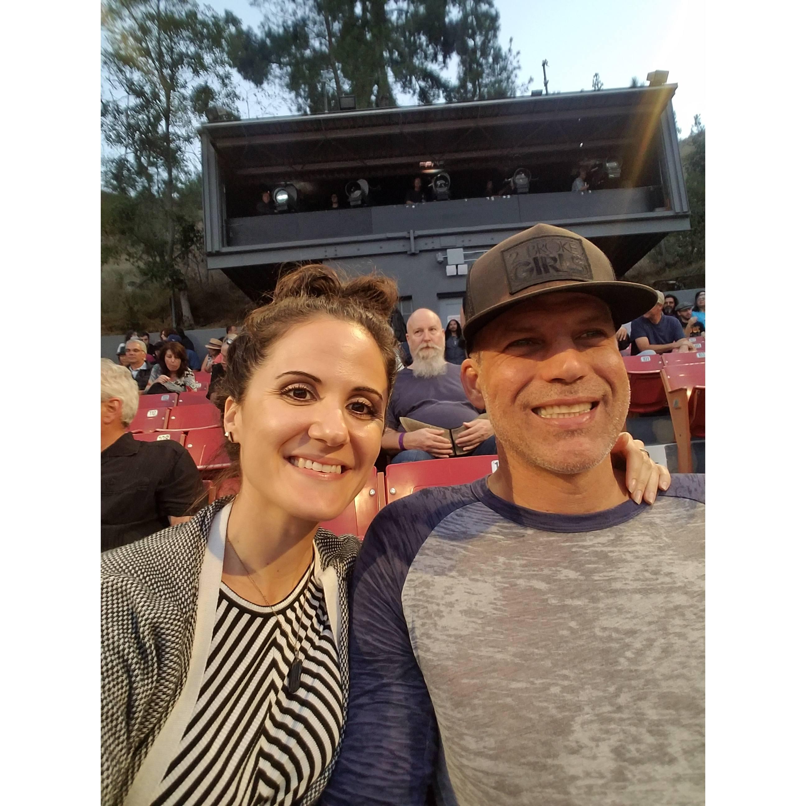 At the Greek for an Alice Cooper concert