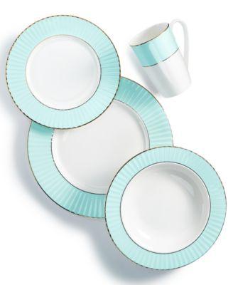 Lenox - Pleated Colors Aqua 4-Pc. Place Setting