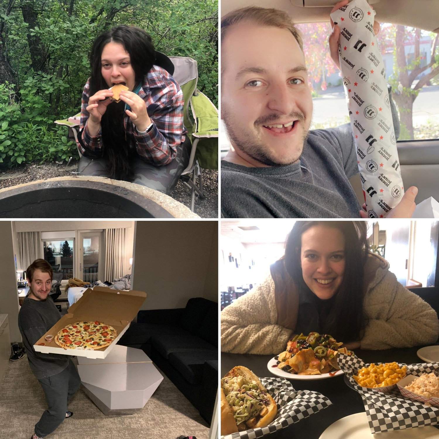 We don't mess around when it comes to food. One of our favorite things to do is go on weekend getaways and try new restaurants, food trucks, and hidden gems!