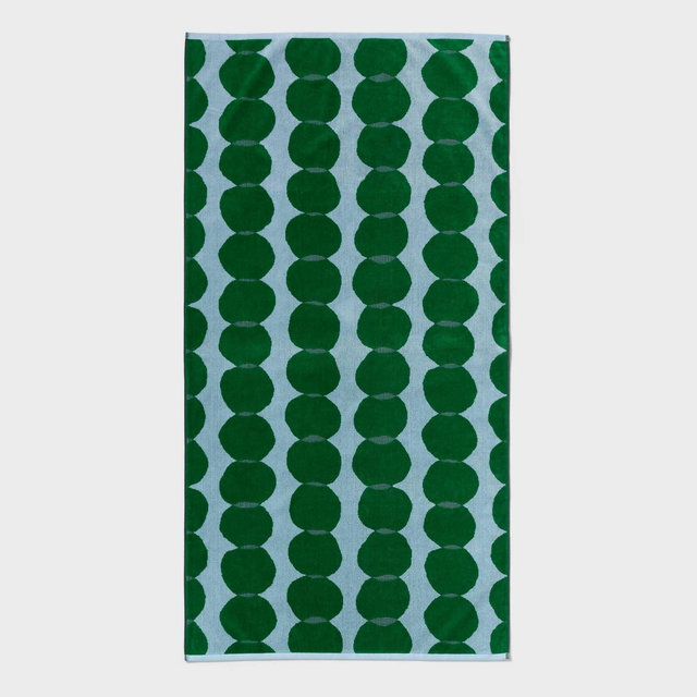 36"x72" Bubble Dot Oversized Beach Towel Green/Blue - Room Essentials™