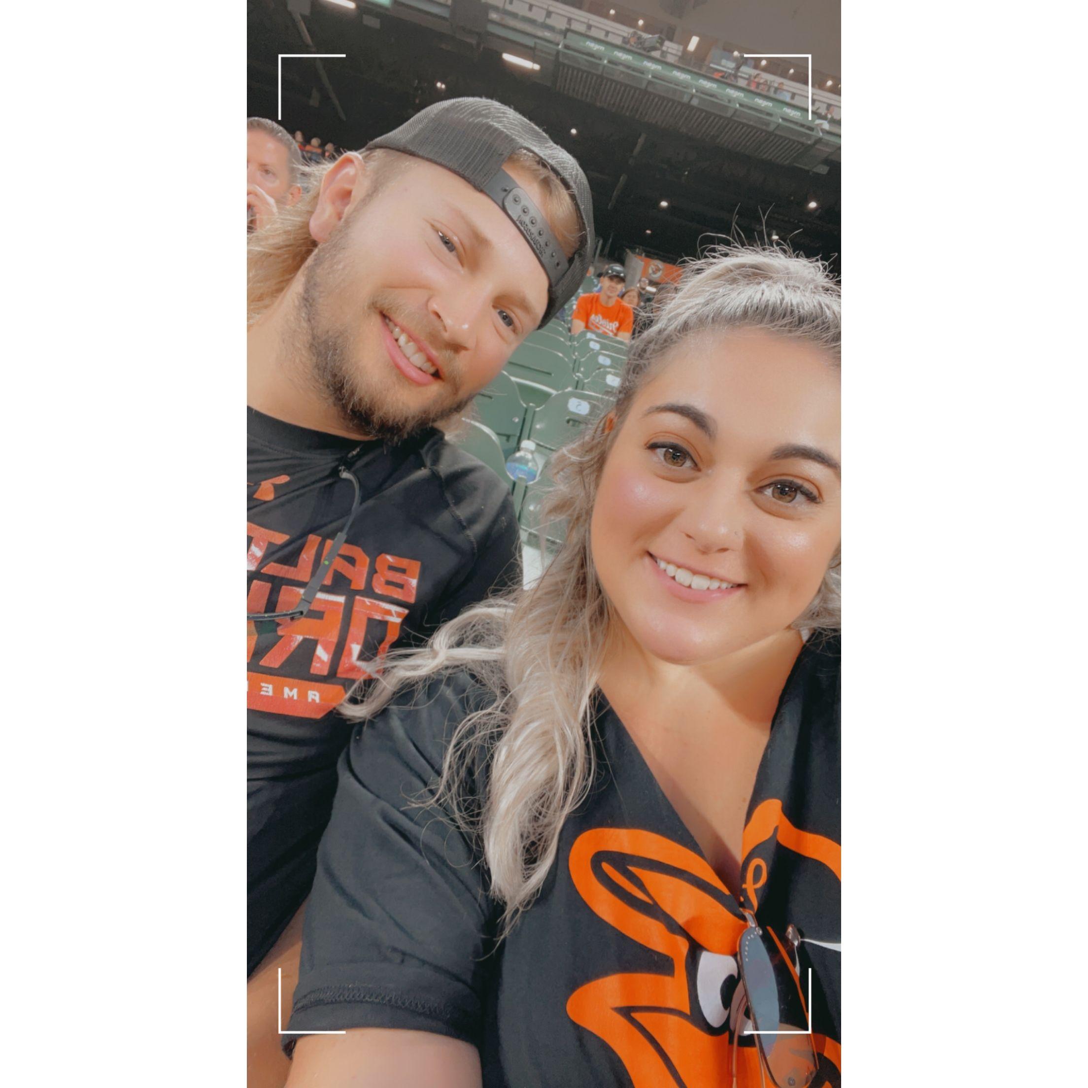 Our first Orioles game