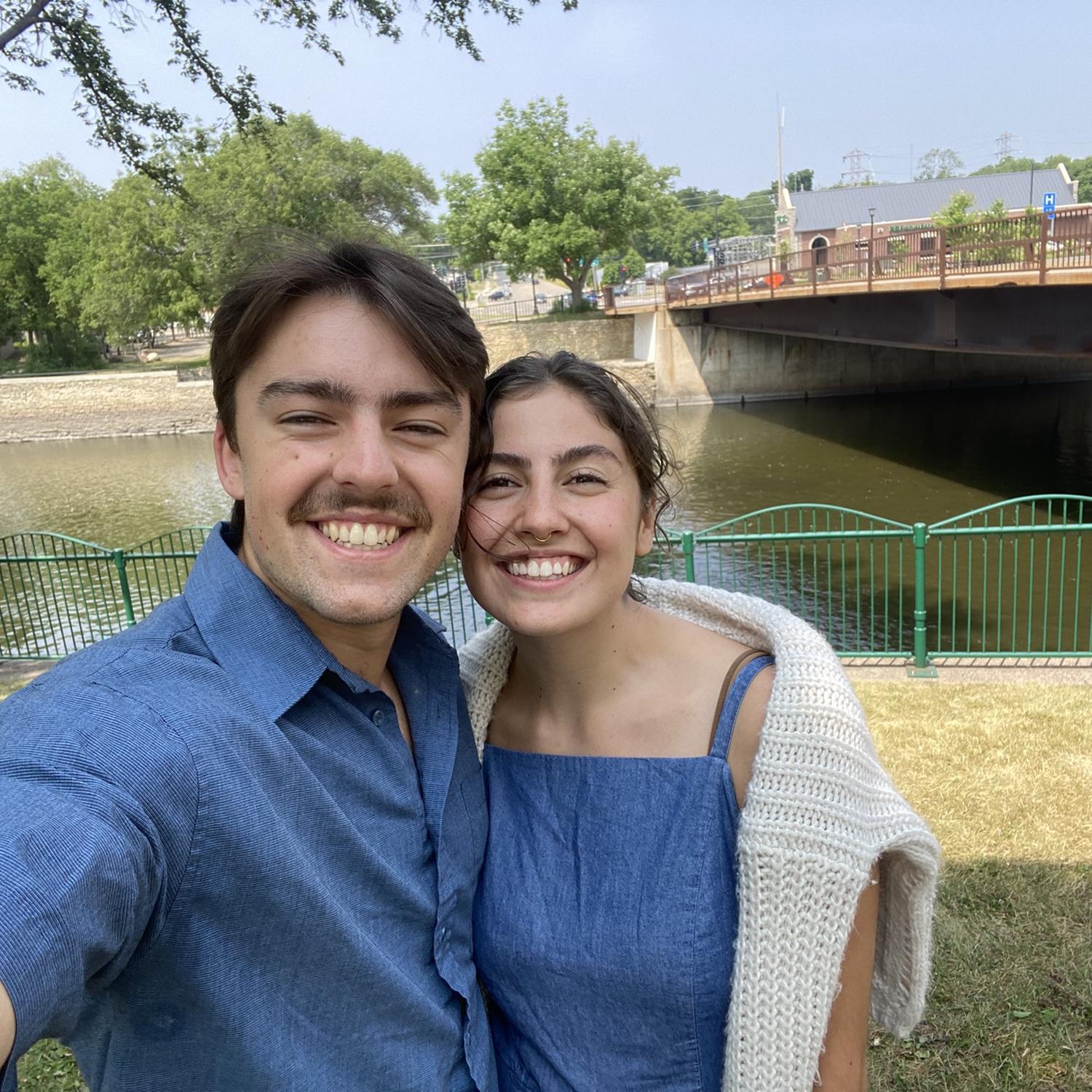 our first date. we got a coffee and went for a stroll. couldn’t be more perfect.