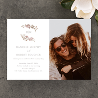 Rydal Photo | Clay Brown | Zola Wedding Invitations