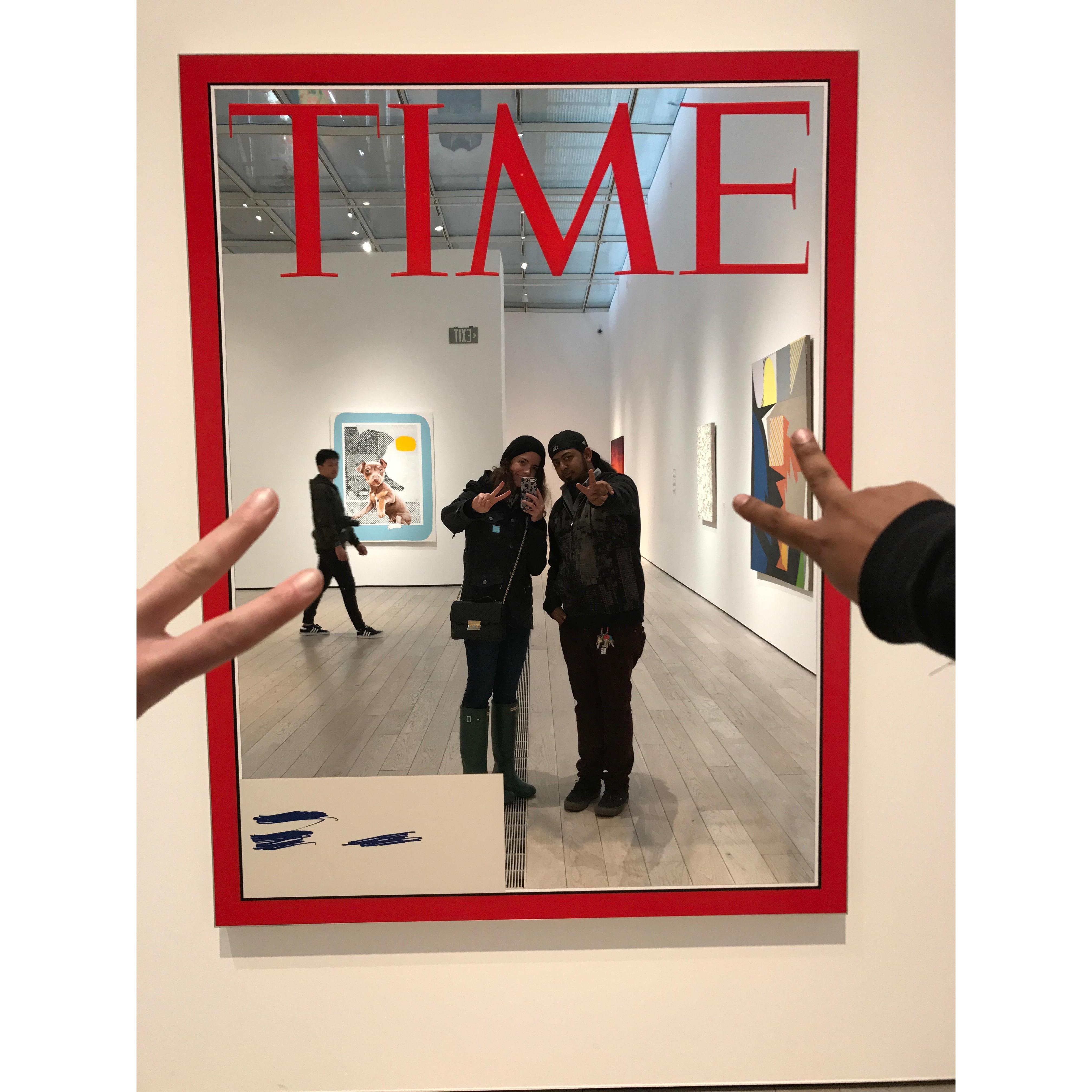 Our Time issue at LACMA :)