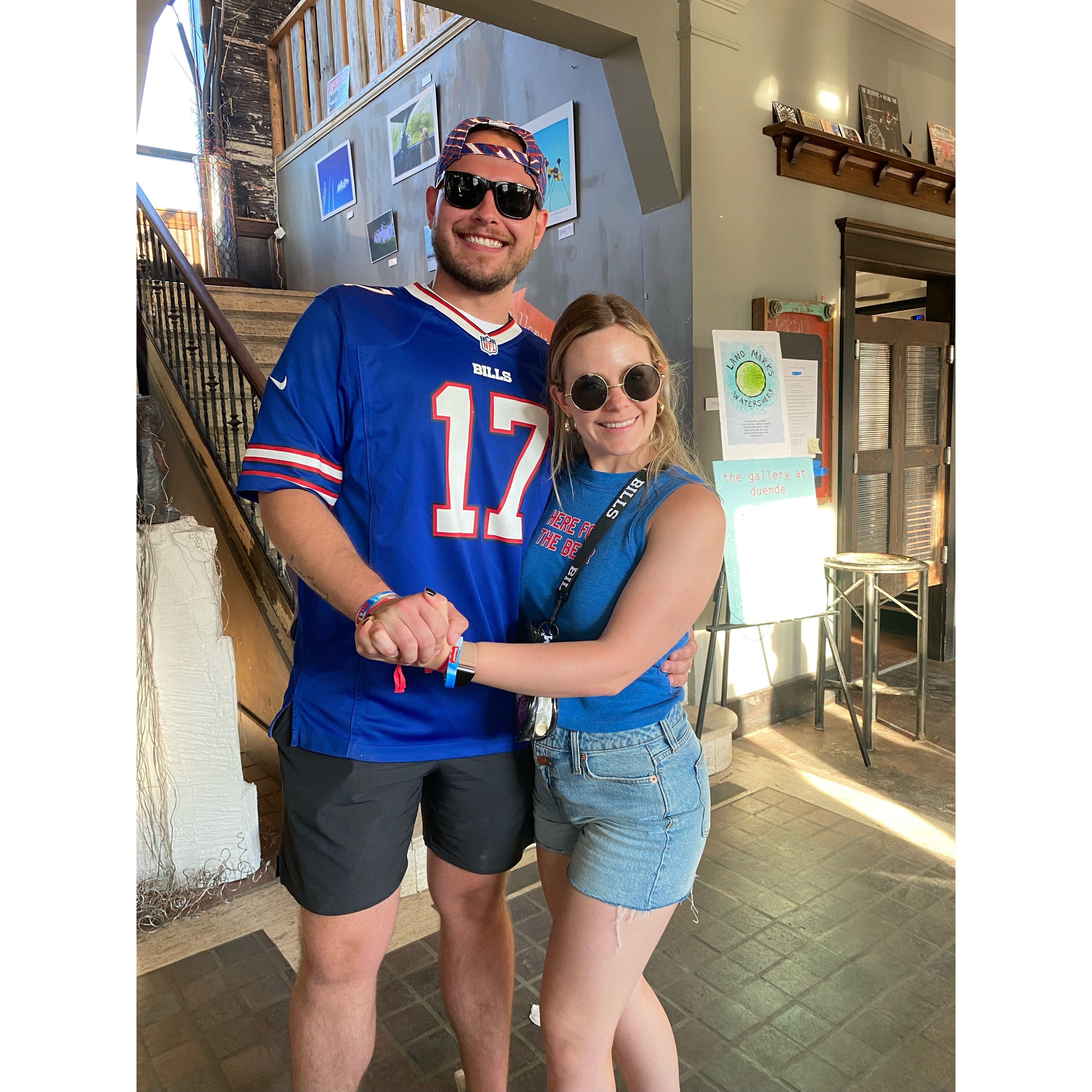 Attending Bills Games
