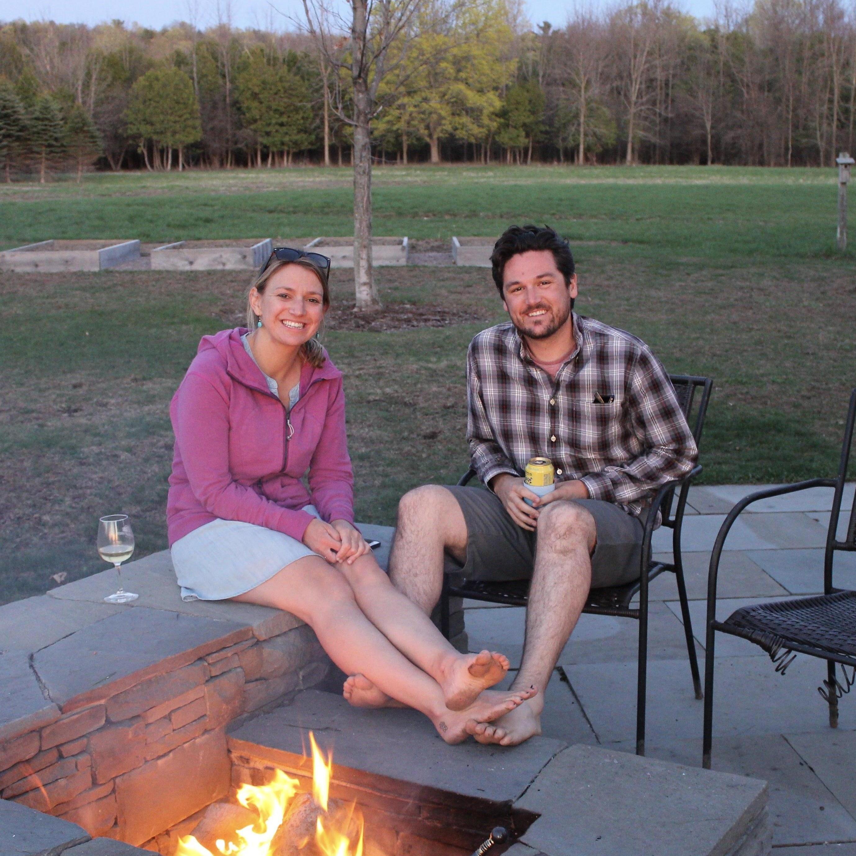 Ben's first visit to Vermont!