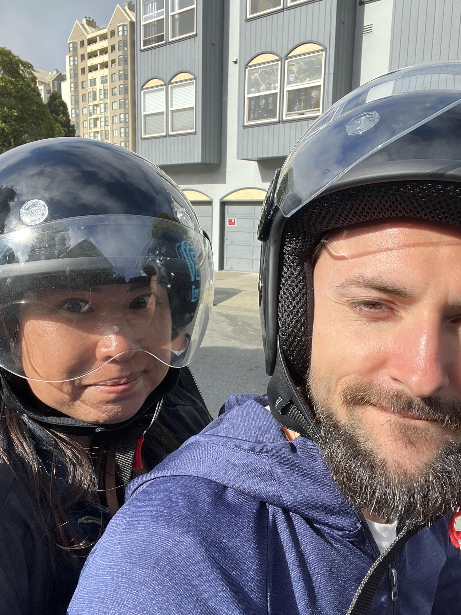 I almost died in California