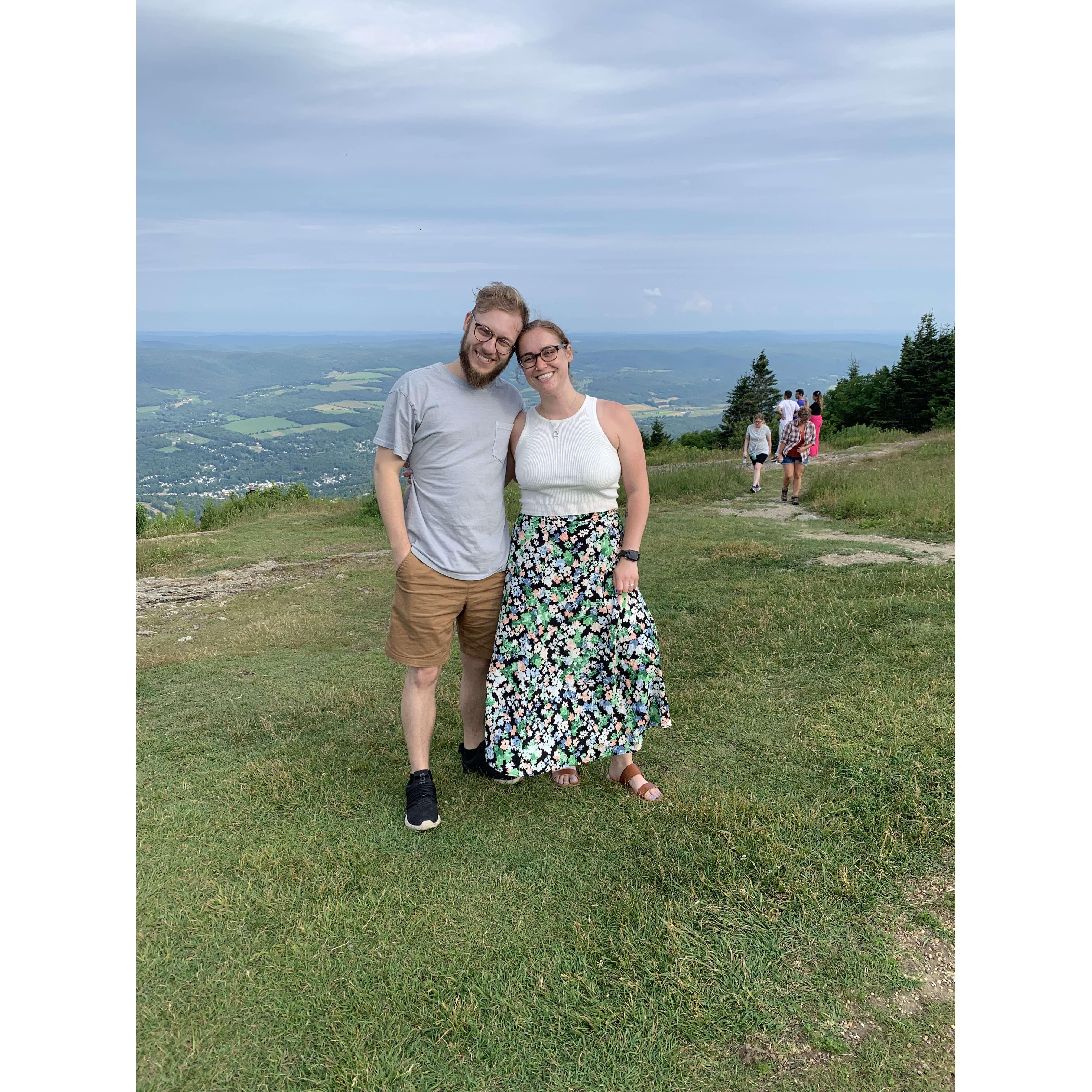 Top of Mt. Greylock!