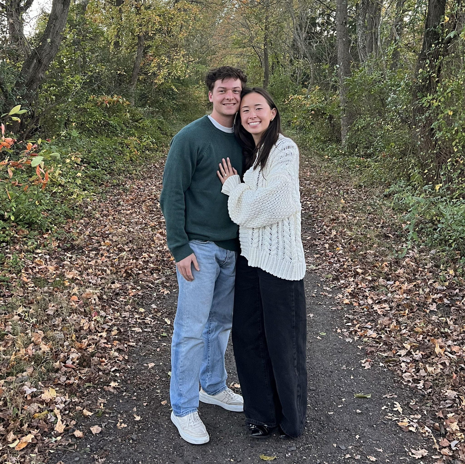 She said "Yes" right before this picture!
