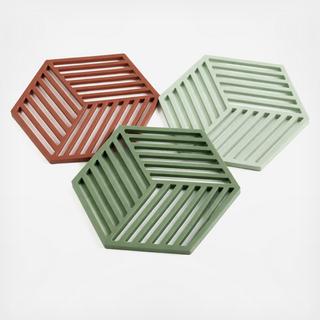 Hexagon Trivet, Set of 3